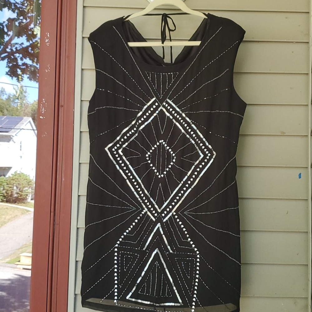 Flapper tunic mini-dress  NWT